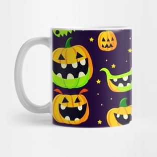 Festive Pumpkins Mug